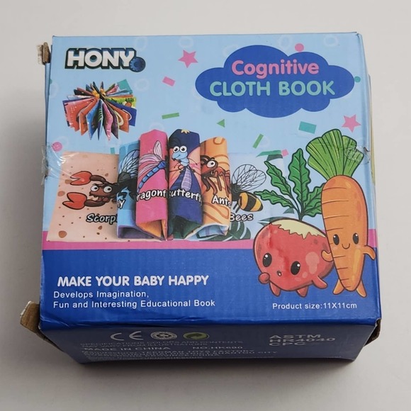 Hony Cognitive Cloth Book Collection - 8 cloth books - Picture 3 of 8